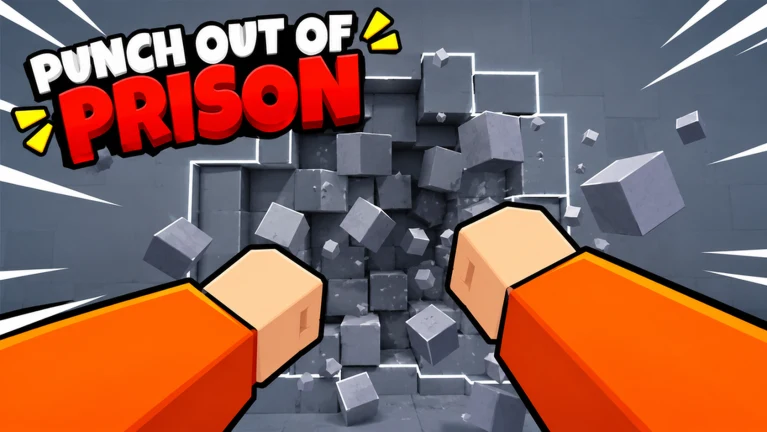 Official Roblox thumbnail for Punch Out Of Prison