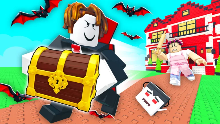 Official Roblox thumbnail for Scare Your Neighbor