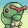 Caterpie official PokéBonk portrait