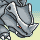 Rhyhorn official PokéBonk portrait