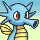 Horsea official PokéBonk portrait