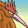 Fearow official PokéBonk portrait