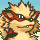 Arcanine official PokéBonk portrait